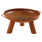 Cortenstaal vuurschaal Louisiana 68x58x28 cm