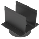 Slimline onder uitloop 80mm