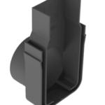Slimline zij-uitloop 50mm