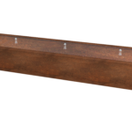 Cortenstaal watertafel 300x80x40 cm