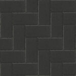 Beton klinker 21x10,5x8 cm antraciet - Afbeelding 2