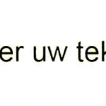 Bord aluminum max. 20 min parkeren